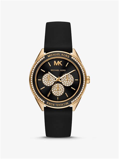 small women's quartz leather watch michael kors|michael kors women's watches.